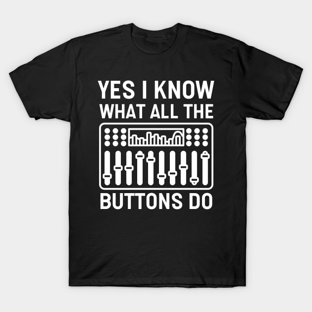 Funny Audio Engineer Quote T-Shirt by The Jumping Cart